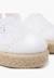 Espadrilles brodées à boucle Blanc+Bleu marine+Écru+Lilas+Rose 6 - vertbaudet enfant 