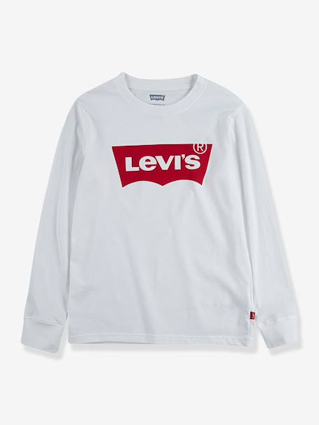 T-shirt Batwing LEVI'S manches longues blanc+bleu 1 - vertbaudet enfant 