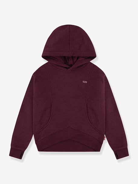 Sweat à capuche Batwing Patch Hoodie LEVI'S écru+marron 4 - vertbaudet enfant 