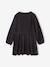 Robe fille velours côtelé effet croisé anthracite 2 - vertbaudet enfant 