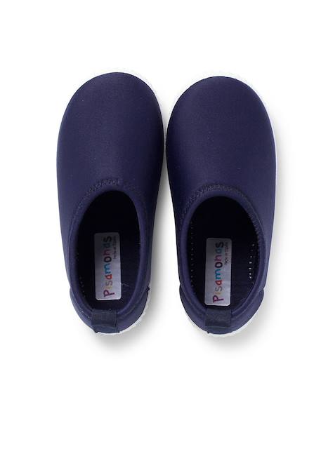 Tennis pour enfants style néoprène Bleu marine+Brun+Fucsia 5 - vertbaudet enfant 
