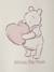 Ensemble Disney Winnie l'ourson bébé sweat molleton + legging velours vanille/rose 5 - vertbaudet enfant 