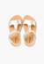 Sandales cuir lisse métallisées Argent+Bronze+Plomb 5 - vertbaudet enfant 