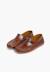 Mocassins en cuir Bleu marine+Marron 10 - vertbaudet enfant 