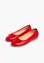 Ballerines de couleurs pour fille  en cuir Argent+Bleu marine+Rouge 15 - vertbaudet enfant 