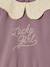 Sweat fille col claudine broderie anglaise écru+gris chiné+mauve+rose pâle+rouge 10 - vertbaudet enfant 