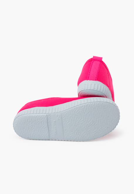 Tennis pour enfants style néoprène Bleu marine+Brun+Fucsia 13 - vertbaudet enfant 