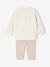 Ensemble Disney Winnie l'ourson bébé sweat molleton + legging velours vanille/rose 4 - vertbaudet enfant 