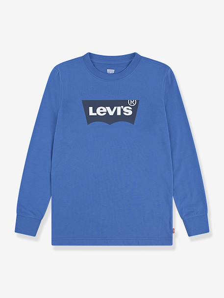 T-shirt Batwing LEVI'S manches longues blanc+bleu 3 - vertbaudet enfant 