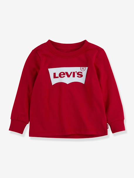 Tee-shirt bébé Batwing Levi's manches longues rouge 1 - vertbaudet enfant 