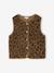 Gilet sans manches fille en sherpa écru+marron 10 - vertbaudet enfant 