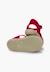 Espadrilles brodées à boucle Blanc+Bleu marine+Écru+Rose+Rouge 27 - vertbaudet enfant 