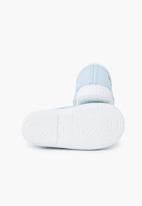 Baskets enfant avec lacets Blanc+Bleu marine+Ciel clair 15 - vertbaudet enfant 