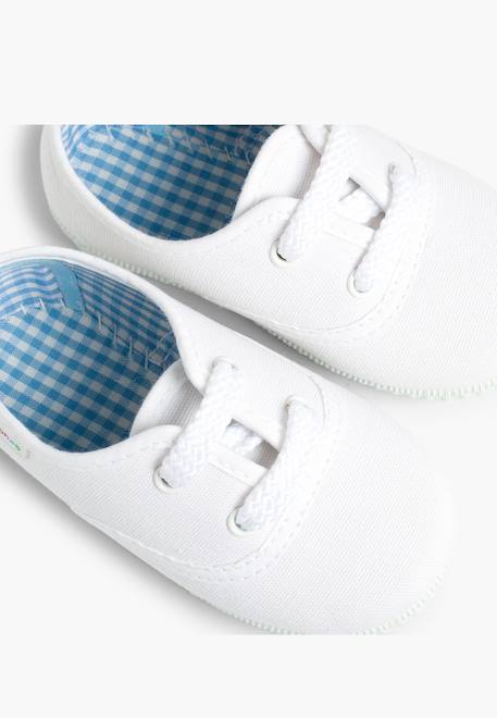 Baskets enfant avec lacets Blanc+Bleu marine+Gris+Rouge 6 - vertbaudet enfant 