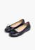 Ballerines de couleurs pour fille  en cuir Argent+Bleu marine+Rouge 10 - vertbaudet enfant 