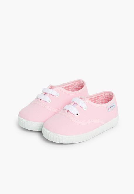 Baskets enfant avec lacets Fucsia+Rose 9 - vertbaudet enfant 
