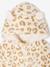 Surpyjama fille sherpa léopard beige 3 - vertbaudet enfant 