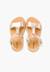 Sandales cuir lisse métallisées Argent+Bronze+Plomb 11 - vertbaudet enfant 