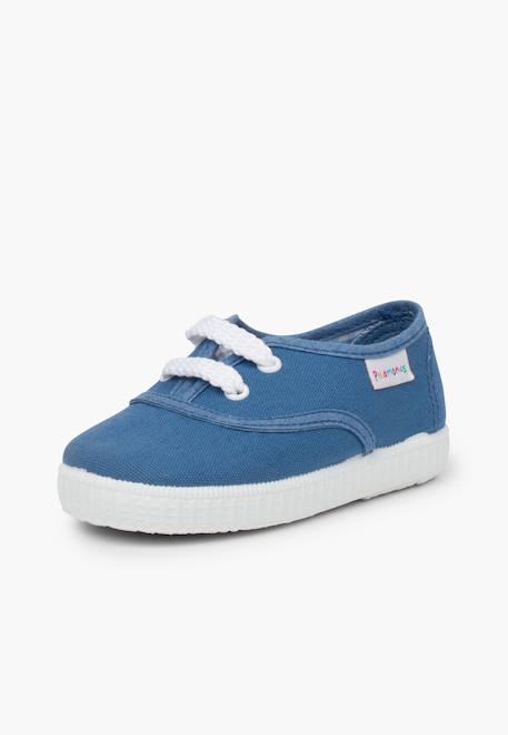 Baskets enfant avec lacets Blanc+Bleu marine+Bleu moyen+Gris+Rouge+Vert menthe 14 - vertbaudet enfant 