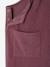 Salopette fille large velours effet molleton mauve+vert sapin 6 - vertbaudet enfant 