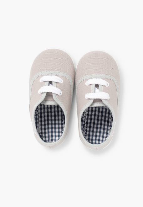 Baskets enfant avec lacets Blanc+Bleu marine+Bleu moyen+Gris+Rouge+Vert menthe 23 - vertbaudet enfant 