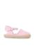 Espadrilles brodées à boucle Blanc+Bleu marine+Écru+Lilas+Rose 25 - vertbaudet enfant 