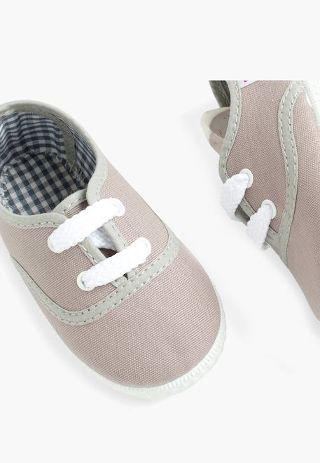 Baskets enfant avec lacets Blanc+Bleu marine+Bleu moyen+Gris+Rouge+Vert menthe 24 - vertbaudet enfant 