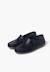 Mocassins en cuir Bleu marine+Marron 4 - vertbaudet enfant 
