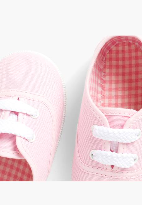 Baskets enfant avec lacets Fucsia+Rose 11 - vertbaudet enfant 