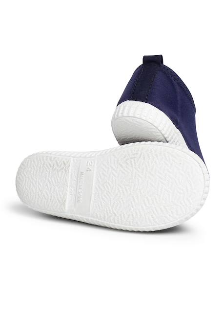 Tennis pour enfants style néoprène Bleu marine+Brun+Fucsia 3 - vertbaudet enfant 