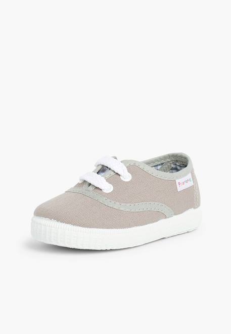 Baskets enfant avec lacets Blanc+Bleu marine+Bleu moyen+Gris+Rouge+Vert menthe 20 - vertbaudet enfant 