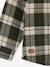 Chemise flanelle carreaux GA doublée Sherpa carreaux vert 7 - vertbaudet enfant 