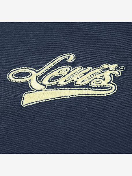 Tee-shirt fille Boxy meet and greek LEVI'S manches courtes marine 3 - vertbaudet enfant 