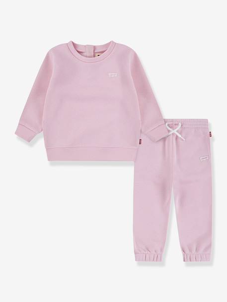 Ensemble bébé 3 pièces Levi's rose 1 - vertbaudet enfant 