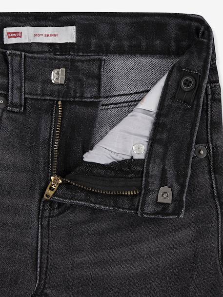 Jean skinny LEVI'S 510 NOIR FONCE DELAVE 4 - vertbaudet enfant 