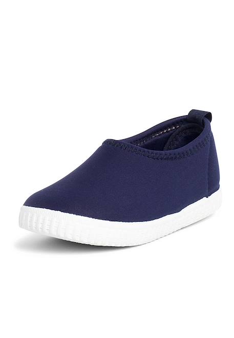 Tennis pour enfants style néoprène Bleu marine+Brun+Fucsia 2 - vertbaudet enfant 