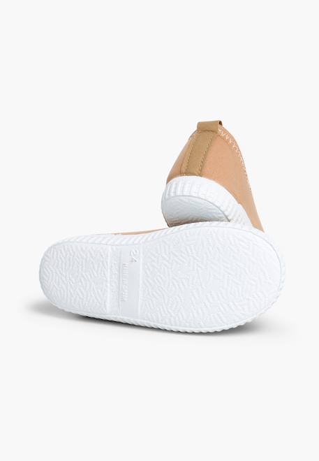 Tennis pour enfants style néoprène Bleu marine+Brun+Fucsia 8 - vertbaudet enfant 