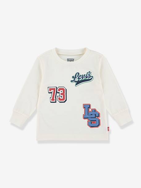 T-shirt logos fantaisie LEVI'S manches longues écru 1 - vertbaudet enfant 