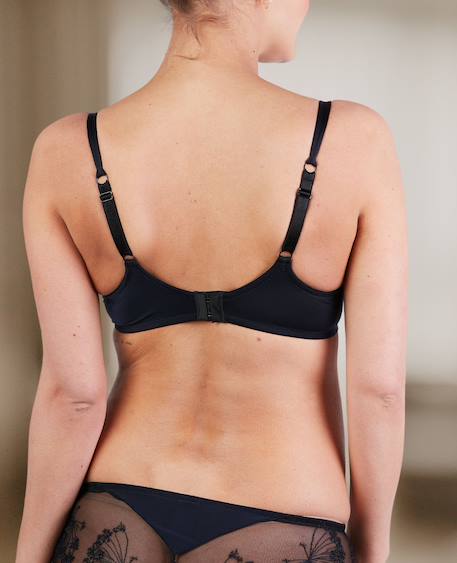 Soutien gorge push-up louise grossesse et allaitement Ivoire+Marine 7 - vertbaudet enfant 