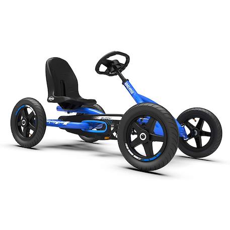Kart à pédales buddy blue edition limitée Bleu et noir 1 - vertbaudet enfant 