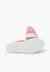 Tennis en toile avec bout caoutchouc sans lacets Avoine+Pêche 9 - vertbaudet enfant 