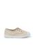 Tennis en toile avec bout caoutchouc sans lacets Avoine+Pêche 1 - vertbaudet enfant 