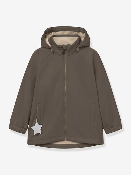 Veste softshell enfant MATADEN MINI A TURE bleu foncé+kaki 4 - vertbaudet enfant 