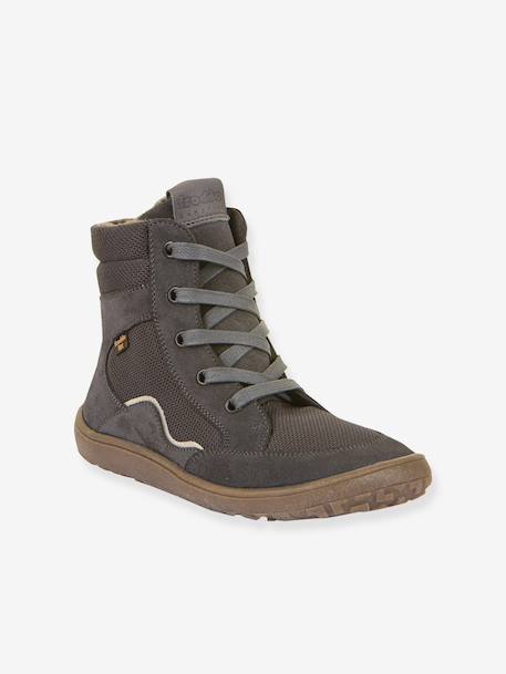 Bottes pieds nus pour filles BAREFOOT TEX WOOL GROW Froddo gris ardoise 1 - vertbaudet enfant 