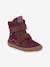 Bottes d'hiver pieds nus enfants BAREFOOT TEX WINTER Froddo bordeaux+gris ardoise 1 - vertbaudet enfant 