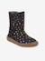 Bottes pieds nus pour filles BAREFOOT TEX SUEDE Froddo bleu nuit 1 - vertbaudet enfant 