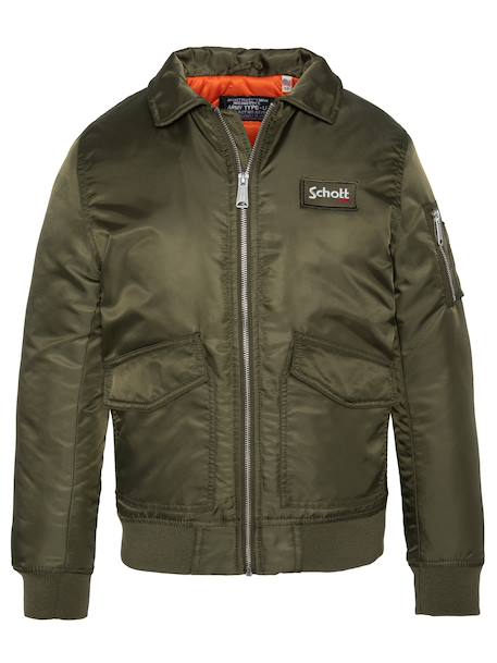 Blouson bomber cwu Kaki army 1 - vertbaudet enfant 