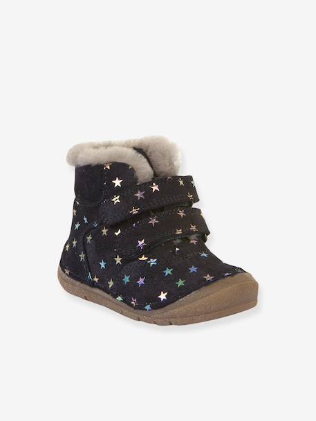 Boots fille PAIX UP WINTER Froddo bleu nuit 1 - vertbaudet enfant 