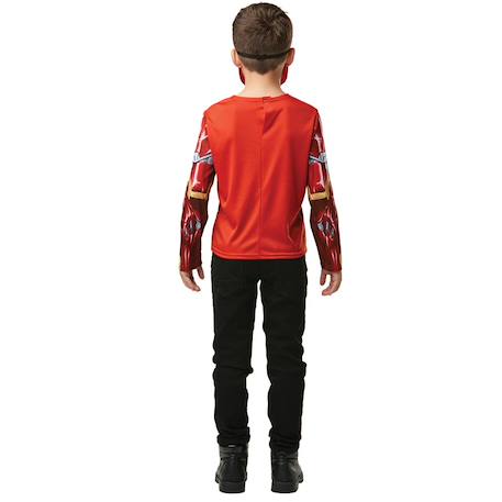 Top iron man avec masque Rouge 5 - vertbaudet enfant 