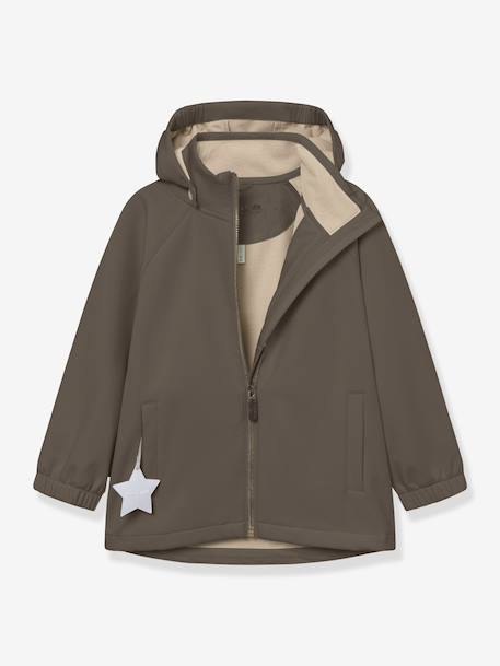 Veste softshell enfant MATADEN MINI A TURE bleu foncé+kaki 5 - vertbaudet enfant 